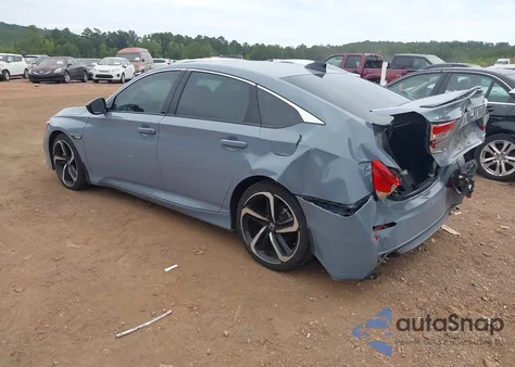 2022 Honda Accord Sport from USA, damaged, VIN 1HGCV1F37NA062407
